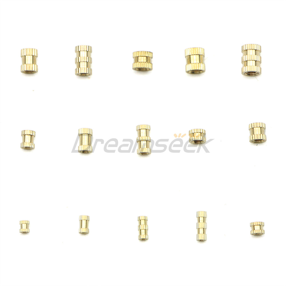 370Pcs Brass Knurled Nut Thread Set Insert Embedment Injection Nuts M2 M3 M4 M5
