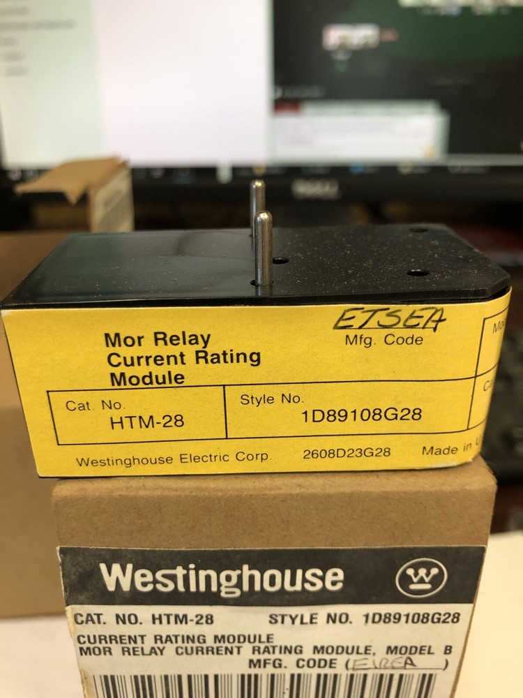 Westinghouse HTM-28 Current Rating Module
