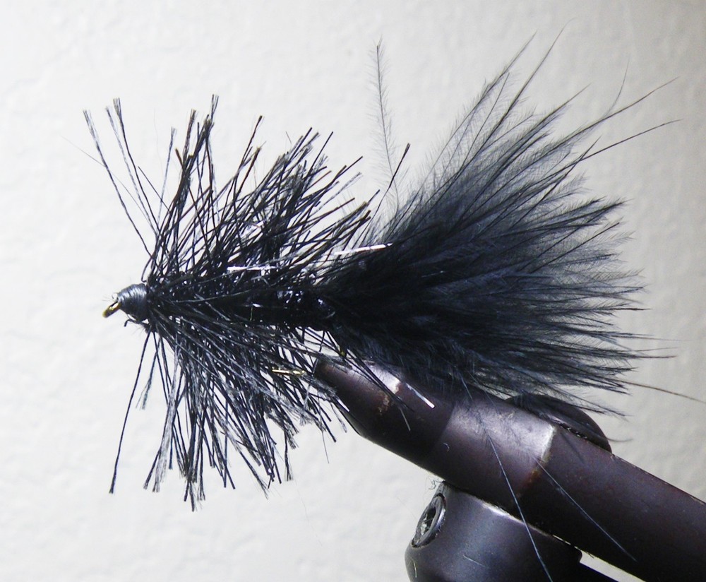 4 Yards RED DAZZLE Crystal Ice Hackle Feather Replacement for Fly Tying