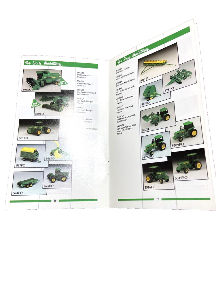 1988 John Deere Pocket Ertl Toy Book