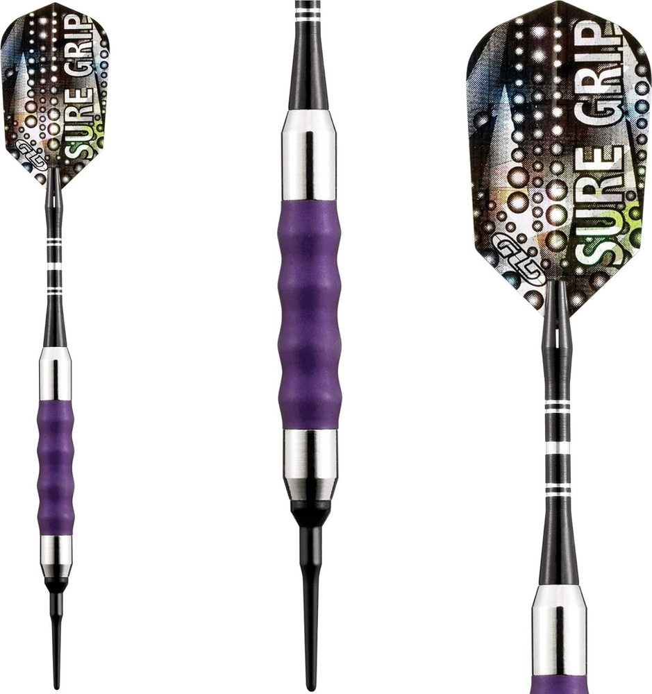 Viper Sure Grip Soft Tip Darts, Purple