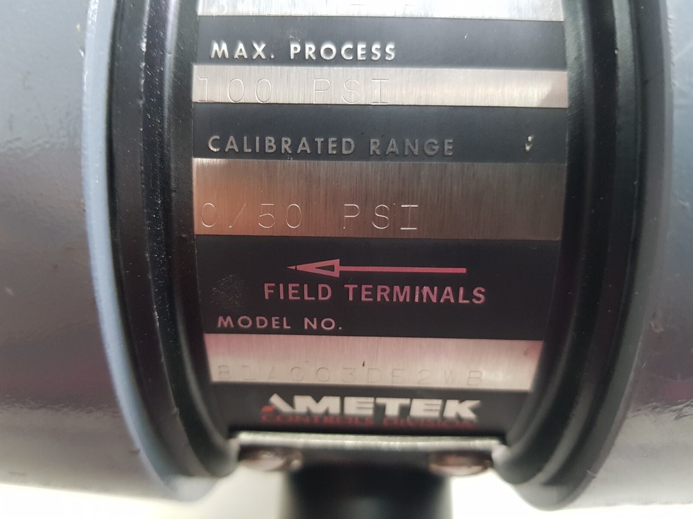 Ametek Controls 81a003de2wb 12-48 Vdc