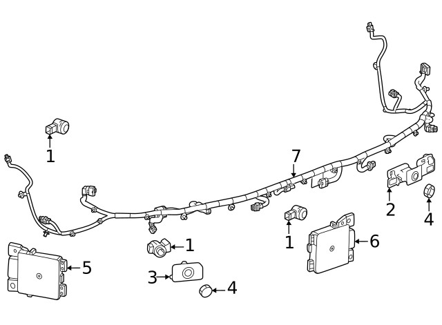 Genuine GM Harness 26542624