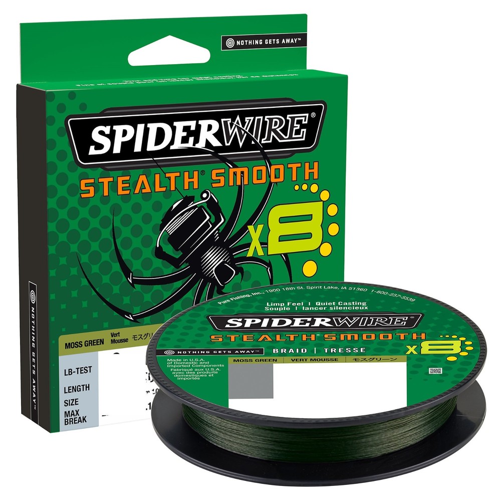 Spiderwire Steath Smooth 8 Braid 150m Spools