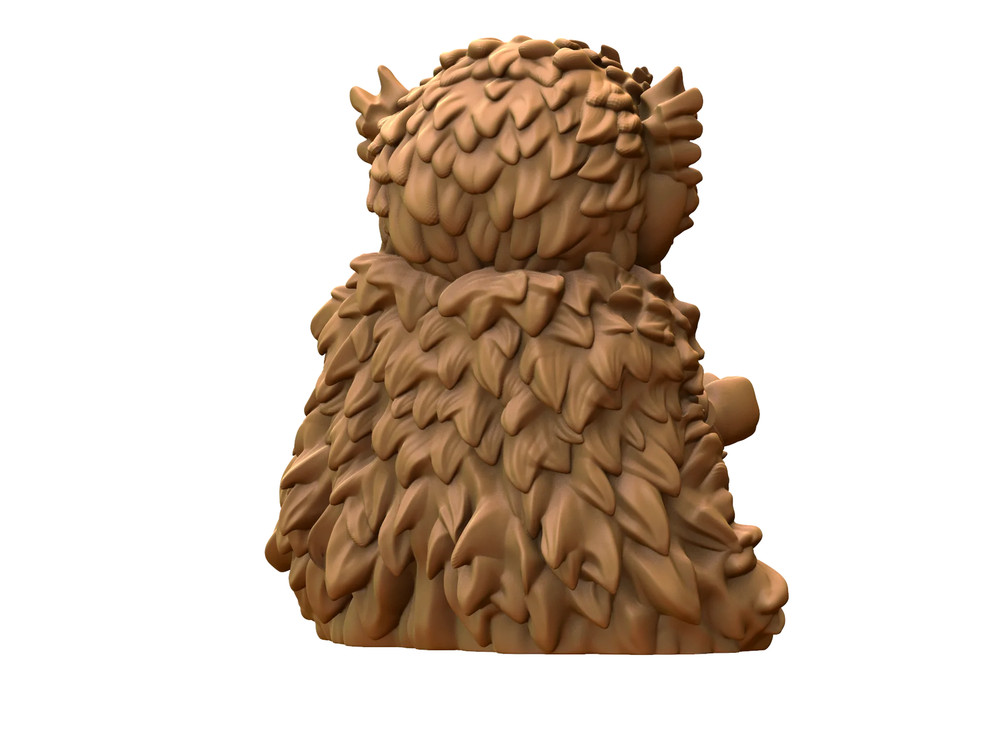 Capsule Chibi - Owlbearman (Fists Ready)