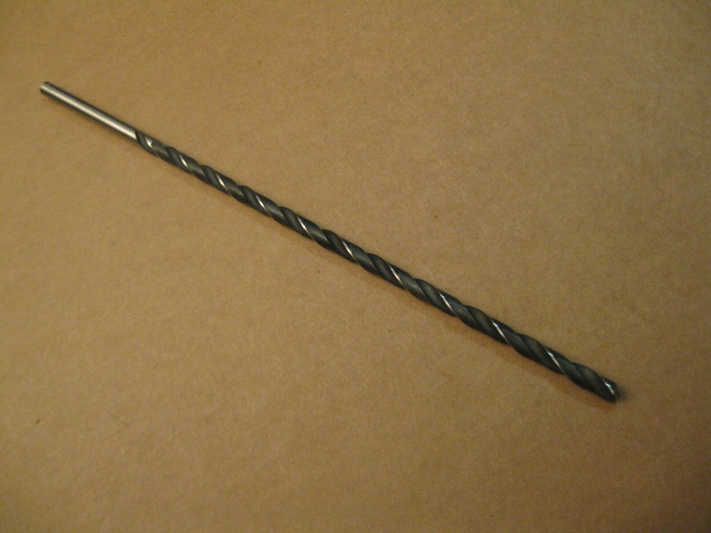 .348" "S" Extended Length Drill, 14-1/4" Oal. Vintage Cogsdill