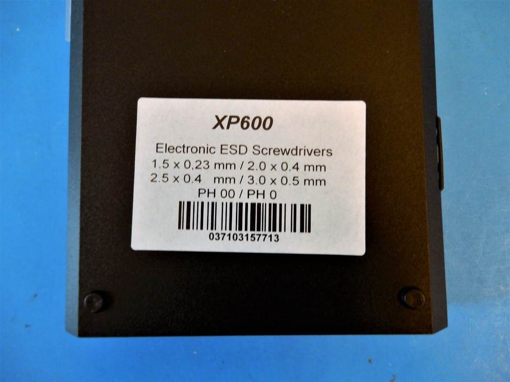 XCELITE Precision Electronic Screwdriver Set XP600 Made in Germany NEW !!