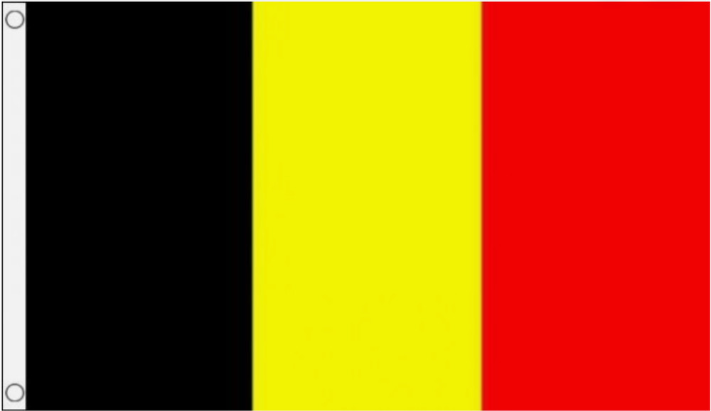 3' x 2' BELGIUM FLAG Belgian Flags