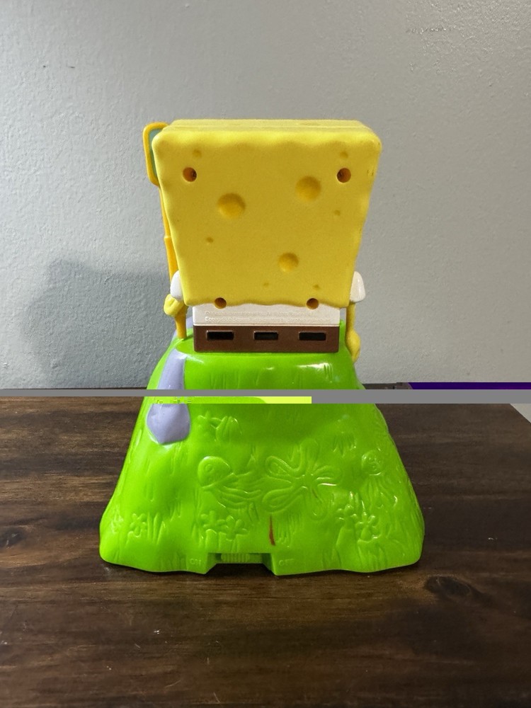 SpongeBob Squarepants Motorized Bubble Machine W/ Box Nickelodeon No Box