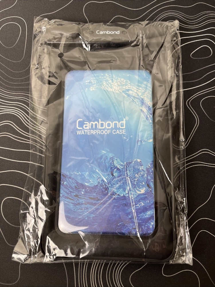 New Cambond Waterproof Phone Case Black