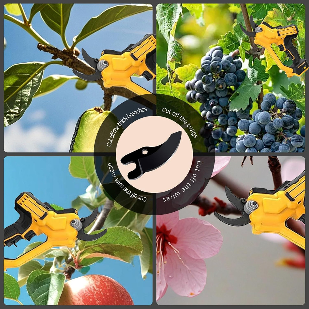 2Pcs N920015 & 1Pcs Na044629 Cordless Pruning Shears Replacement Blades Compa...