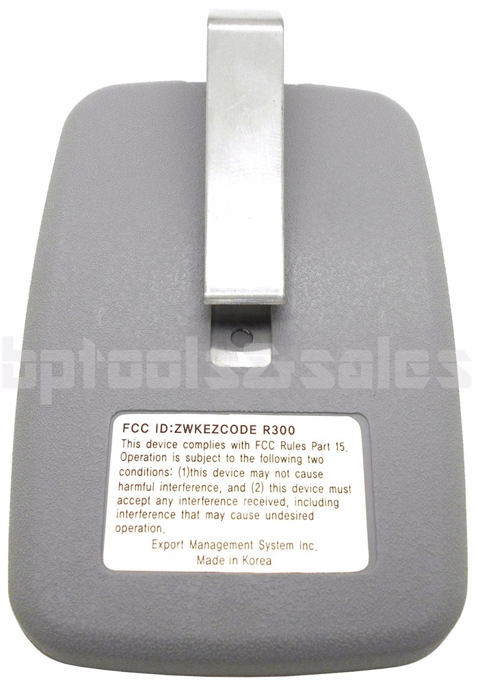 (2) 10 Digit Pins EZ Code Remote Control Garage Door Gate Opener Transmitter