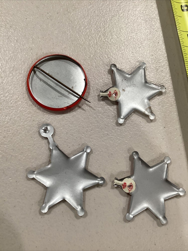 Work With Perk Election 4 Political Pin Button Lot