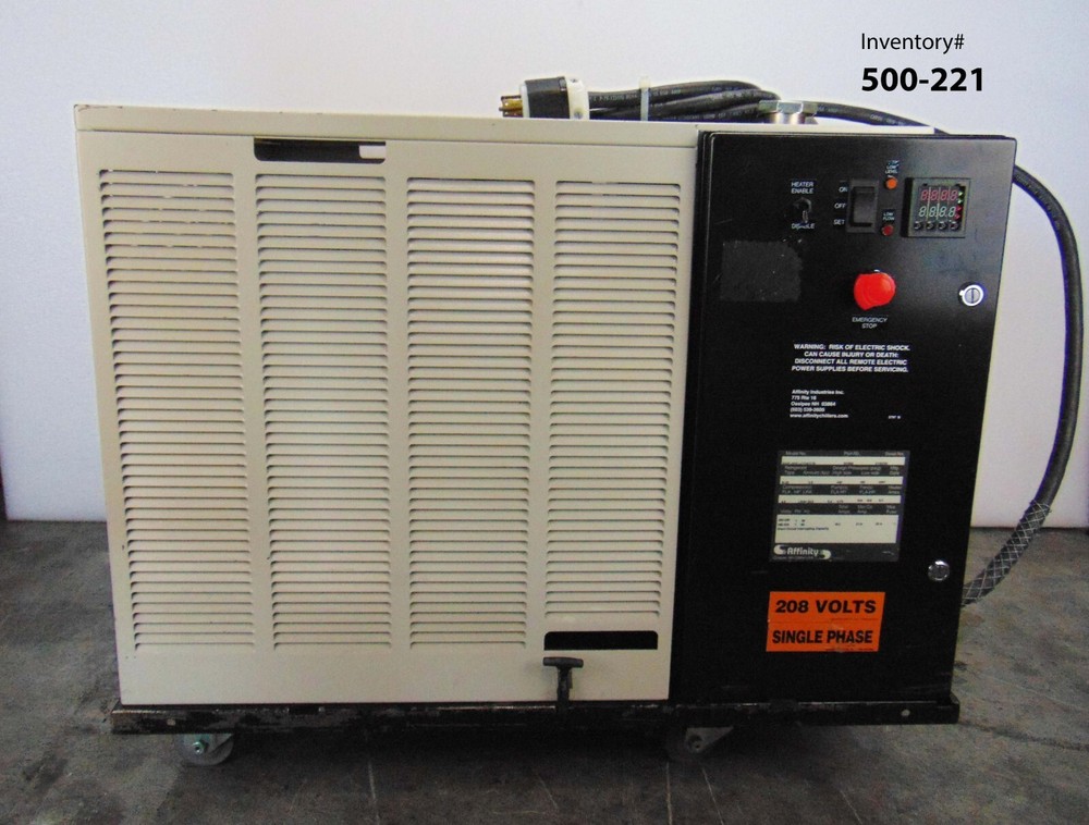 Affinity FEW-004.I.CD41CD Chiller Water Cooled *used working