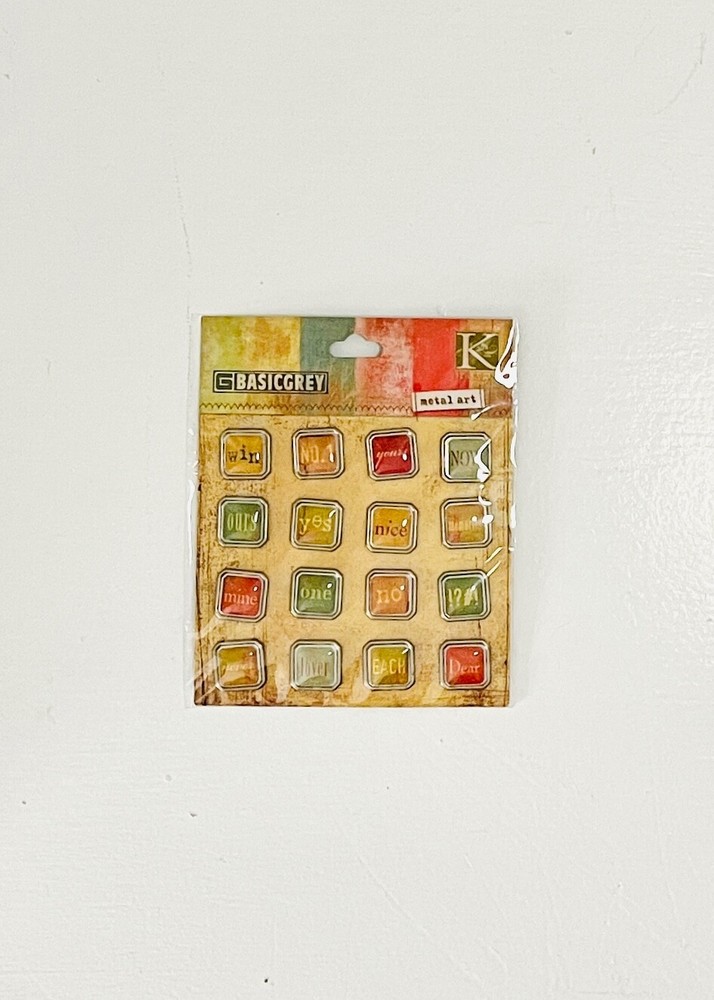 Basic Grey Metal Art