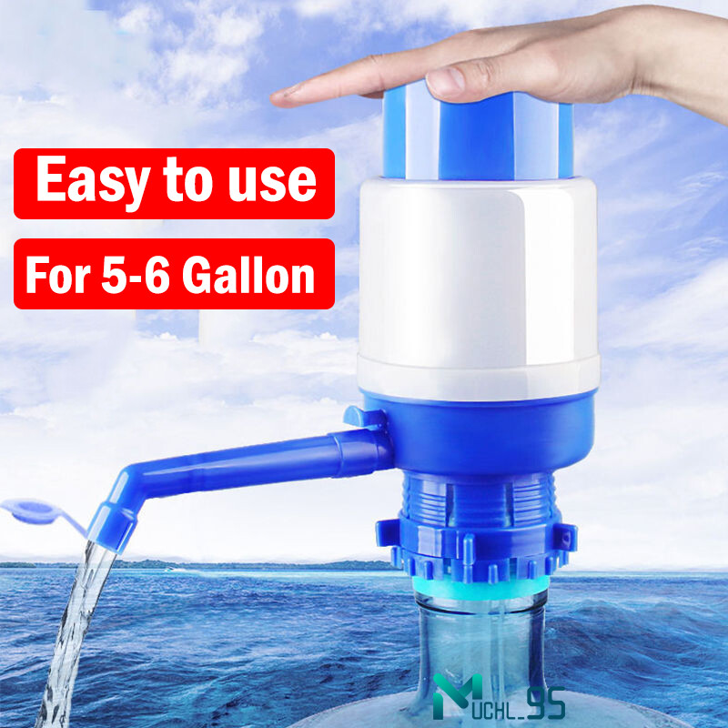 Universal Manual Water Pump for 5 Gallon Bottle – Hand Pressure Water Dispenser