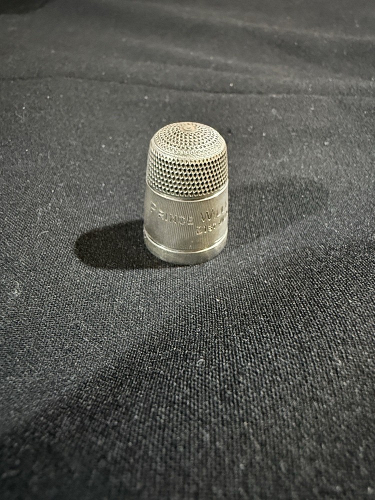 Prince William Silver Thimble