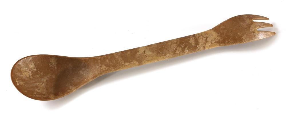 Short Spork - Eco Dishware - Light & Durable Brown
