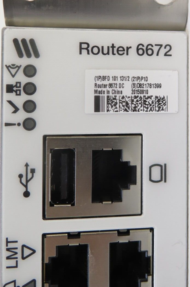 Ericsson Router 6672 DC Router, BFD101131/2
