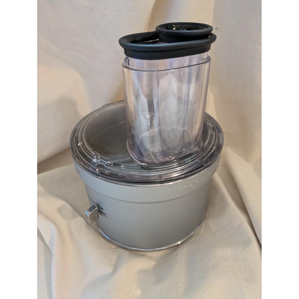 KitchenAid Food Processor Attachment with Dicing Kit KSM2FPA Silver Stand Mixer