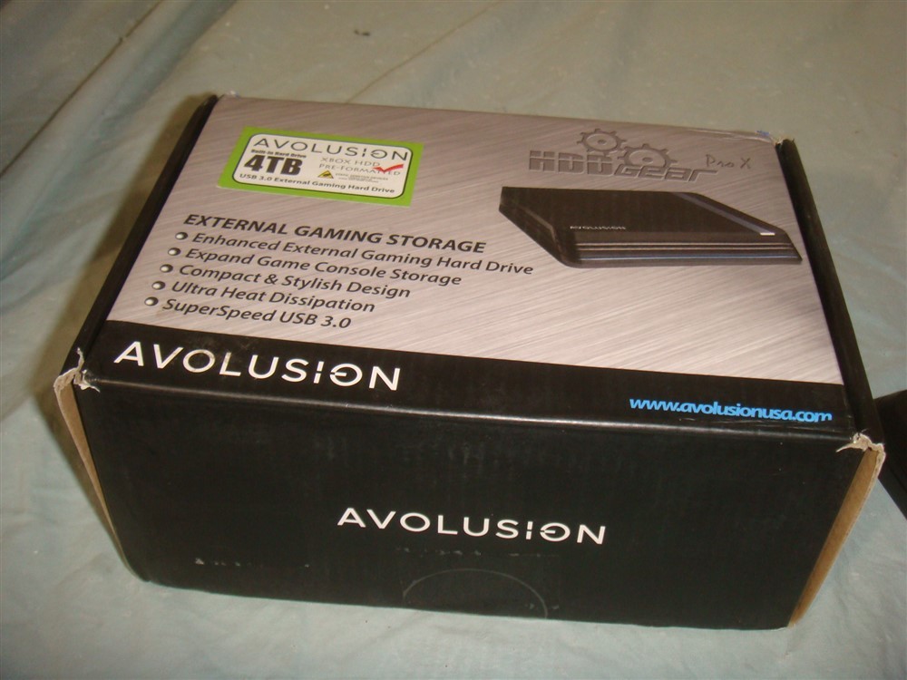 AVOLUTION HDDGREAR PRO X 4TB EXTERNAL GAMING STORAGE FOR XBOX SERIES X,S HDD