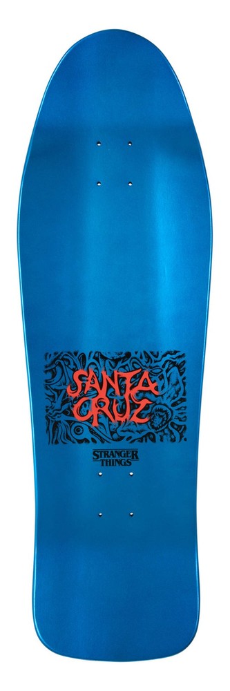 SANTA CRUZ x STRANGER THINGS KNOX HELLFIRE PIT 10.07" SKATEBOARD DECK