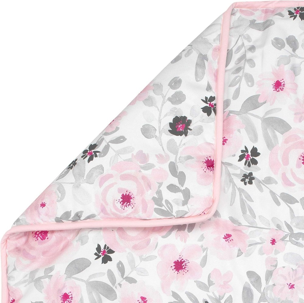 Watercolor Floral Nursery Bedding Set