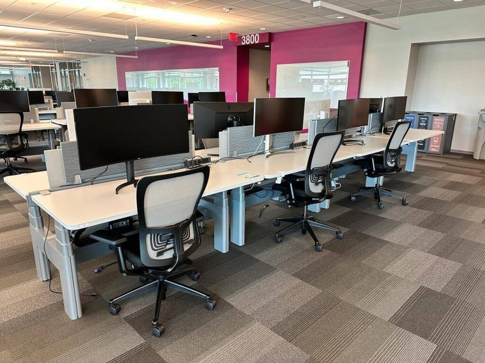 Steelcase VL2 60x30 Used Benching