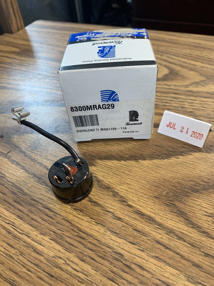 Tecumseh Overload Relay 8300MRAG29