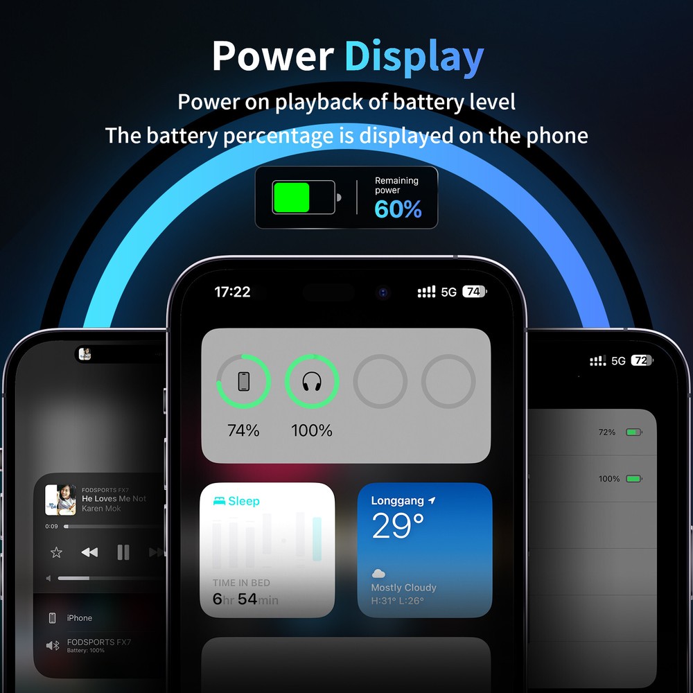 2x FX7 Motorcycle Intercom Helmet Headset Bluetooth 2000m 10-way Communication