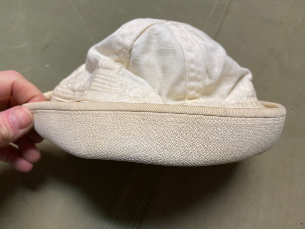 ORIGINAL WWII US NAVY ENLISTED DIXIE CUP HAT CAP- MEDIUM 7 1/8TH