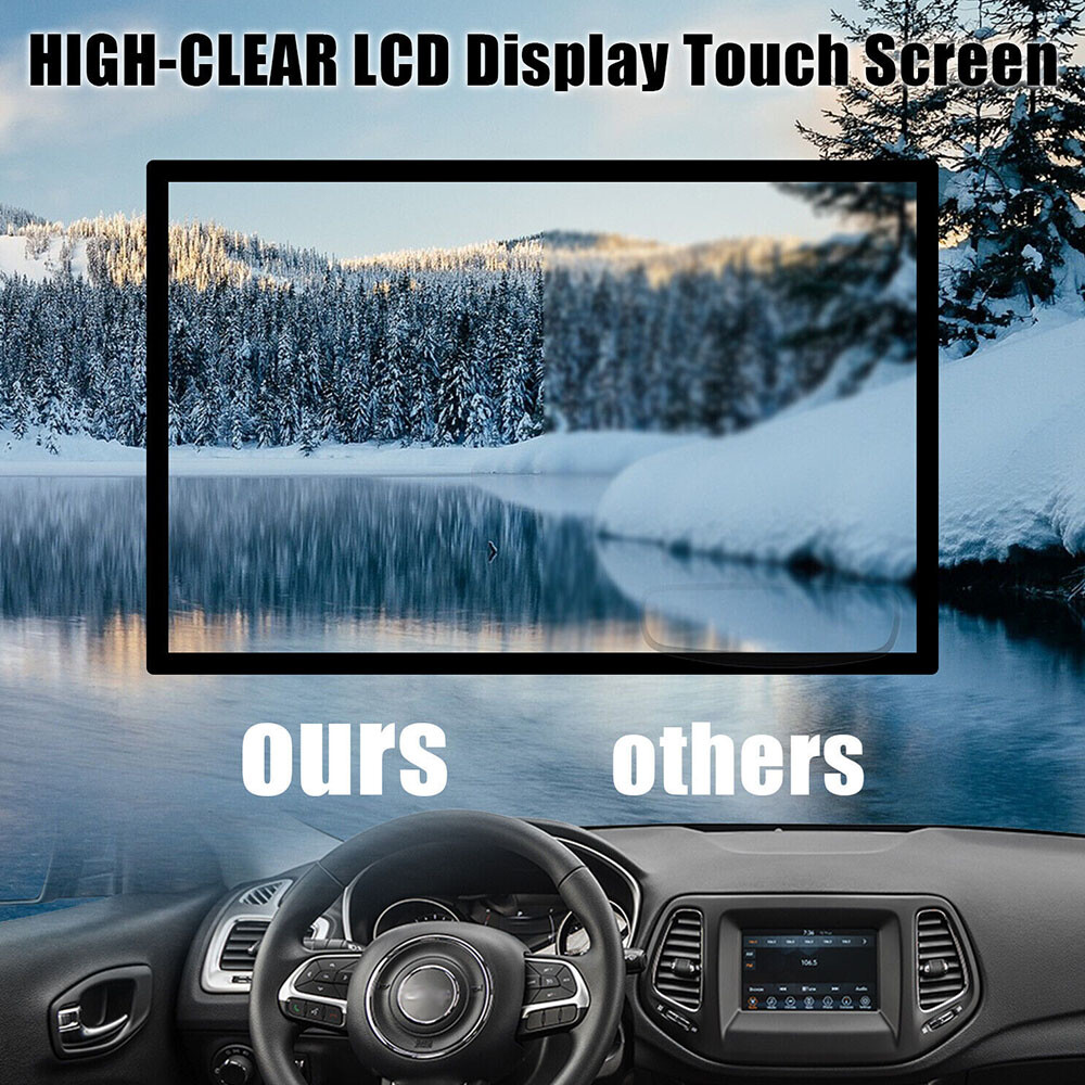 7" LCD Display Touch Screen For 2017-2020 Jeep Compass Radio Navigation Replace