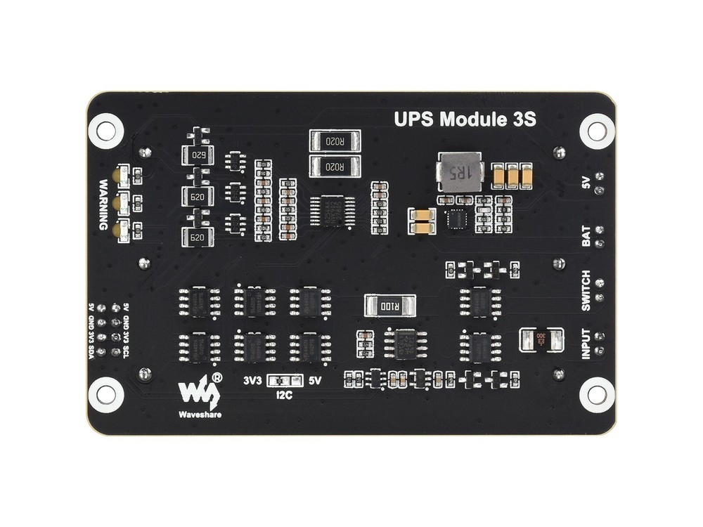 Waveshare Uninterruptible Power Supply Module Support charging And Power output