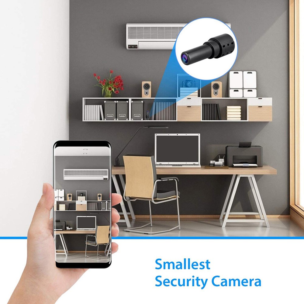 Mini Micro HD 1080P Security Camera Wifi Audio Video Recording Night Vision Cam