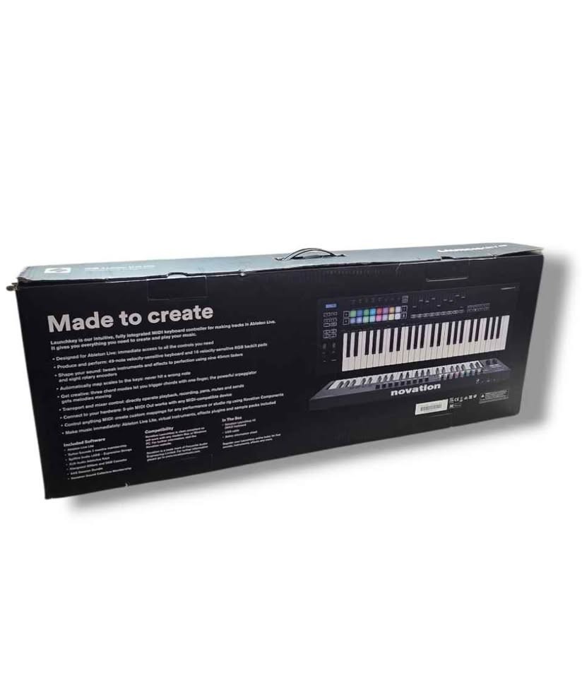 Novation Launchkey 49 [MK3] 49-Key MIDI Controller - Original Box & Packaging