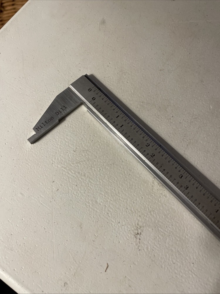Starrett 8" Inch Vernier Caliper No. 123