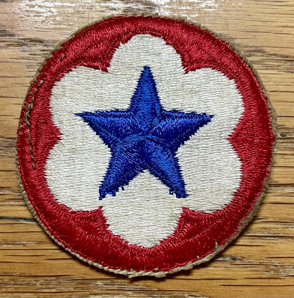 ORIGINAL WW II - US ARMY SERVICE FORCES  PATCH - WORN