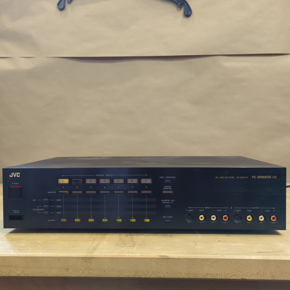 JVC Model JX-S900 AV Selector Switch – High-End Component
