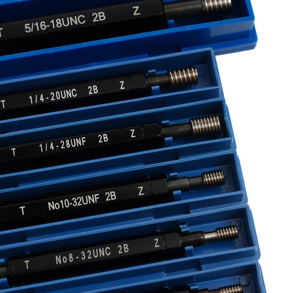 10 Pc Skd11 Thread Detection Tool Double End Thread Plug Gauge Go & No Go