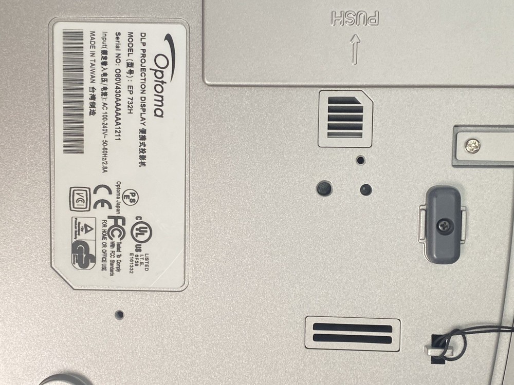 Optoma EzPro 732H DLP Projector 1500 Lumens