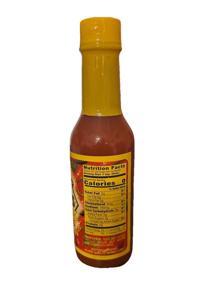 Rckey's world famous hot sauce