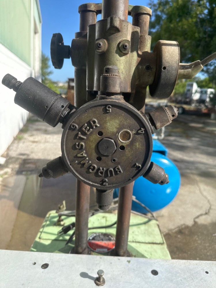 burgmaster 6 spindle auto indexing turret drill