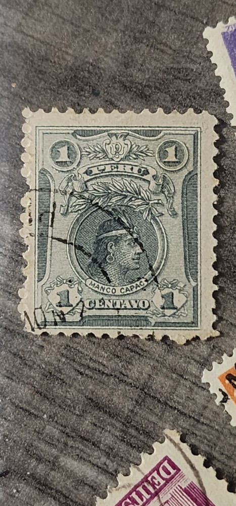 Peru Foreign 1c Stamp Used - #A914