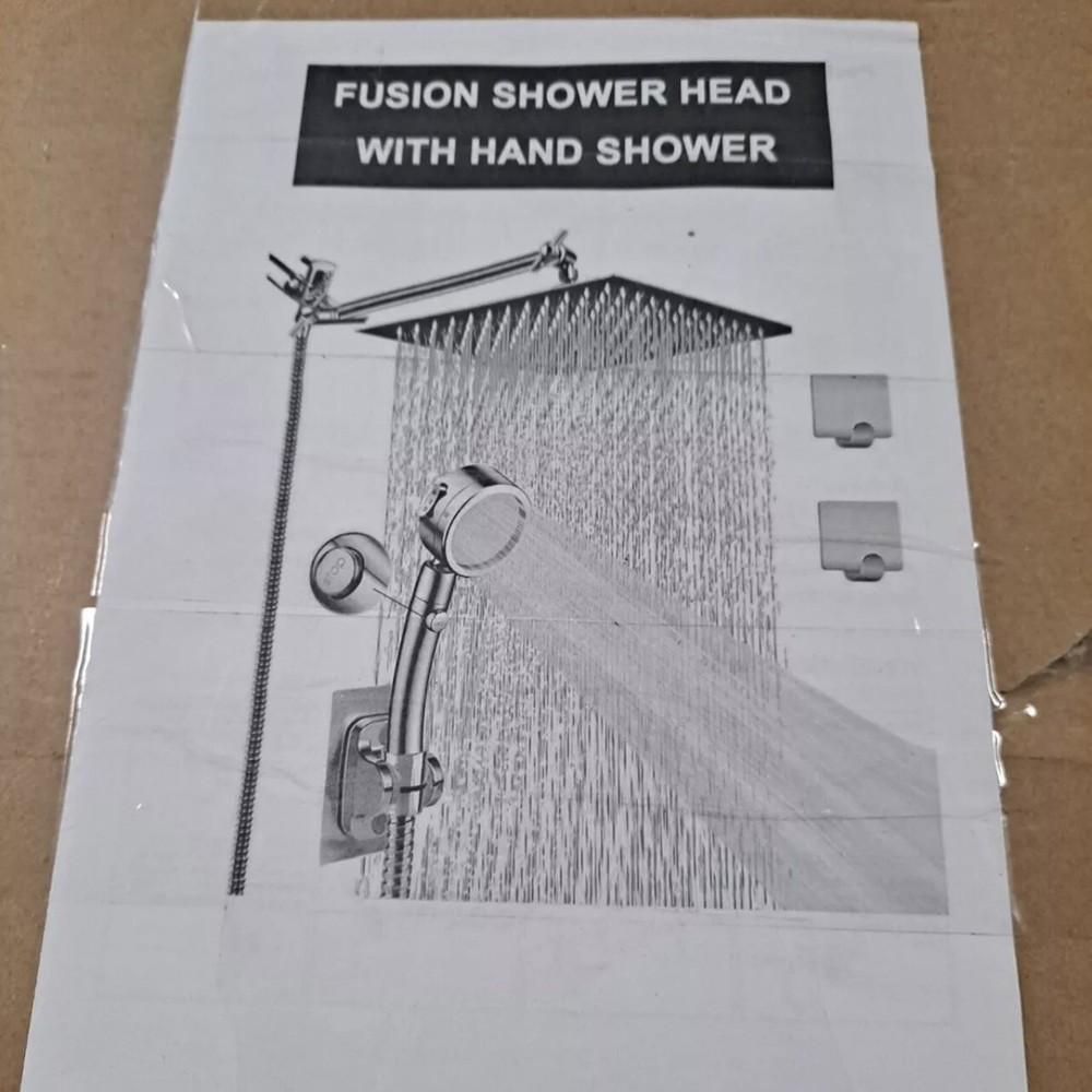 Fusion Rain Shower Head (11” Shower Head) W/ Hand Held