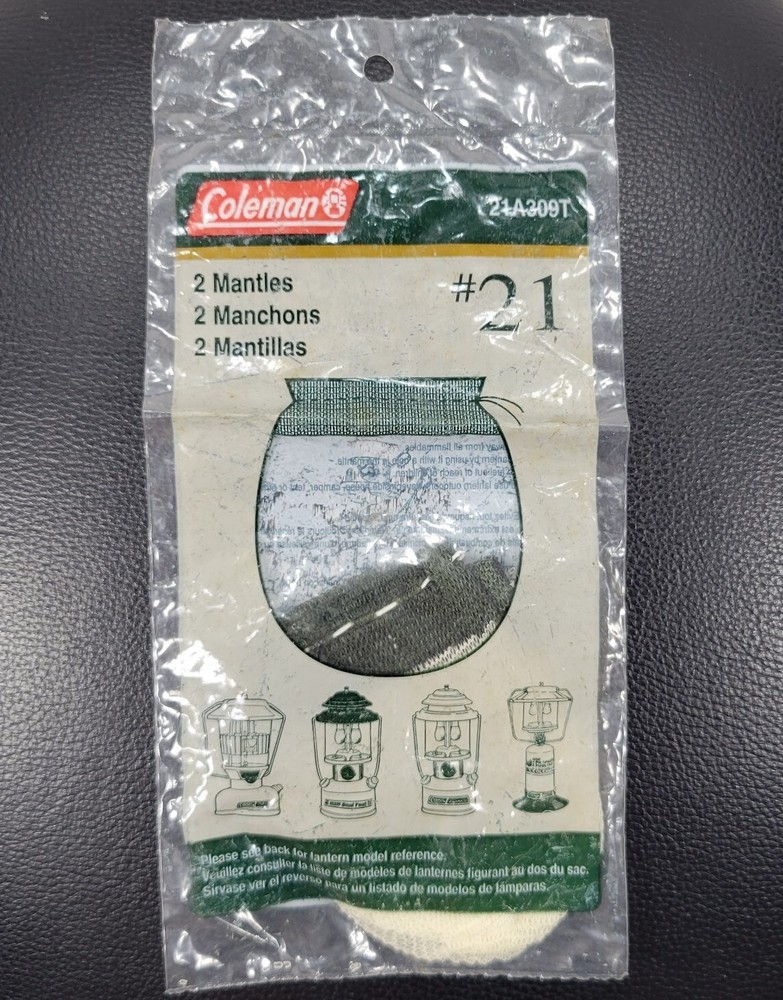 Coleman Lantern Tie #21 Mantles 2 Pack 21A309T