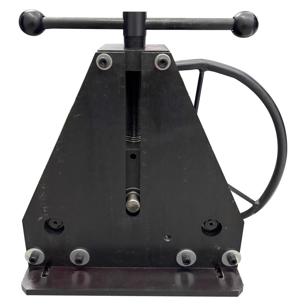 Manual Tube Pipe Roller Bender 1"-1/2" Round Bar Roller Metalworking Tool