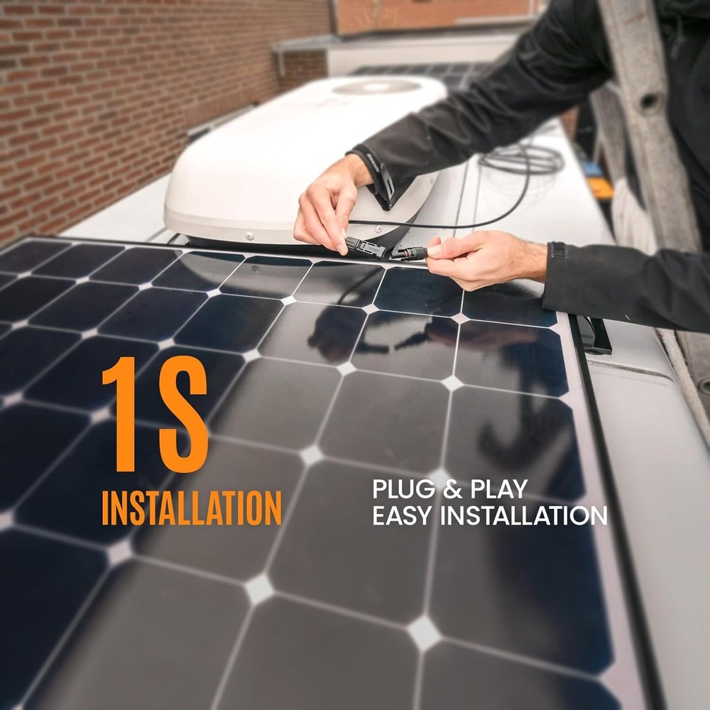 Solar Connector Cable Y Branch Parallel Splitter Adapter for Solar Panel PV