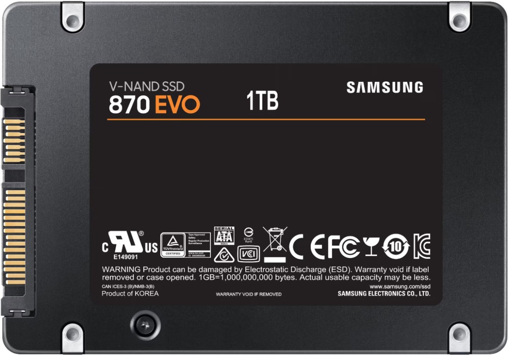 Samsung - 870 EVO 1TB Internal SSD SATA