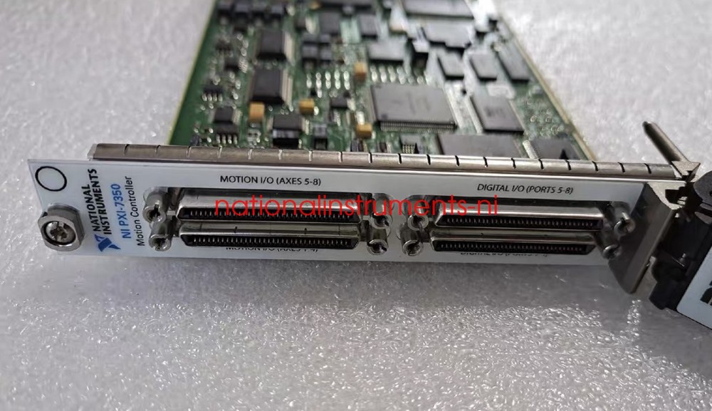 National Instruments NI PXI-7350 4-axis Motion Module Testing completed