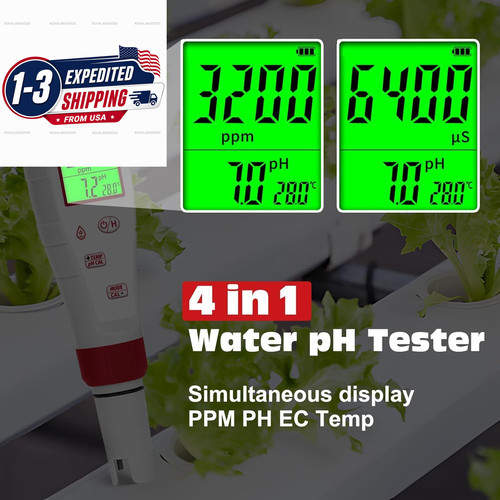 pH Tester,Digital Meter for Water,New Version TDS Drinking...